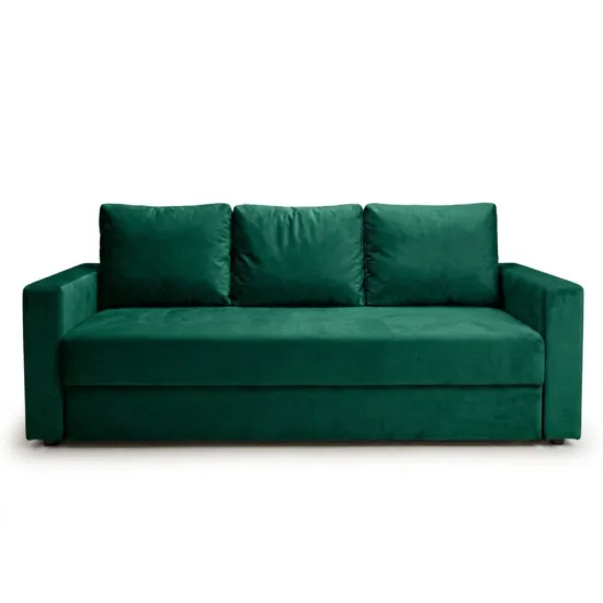 Диван прямой ArtVent Model 2 2,28x0,63x1 m, Imperia Bottle Green