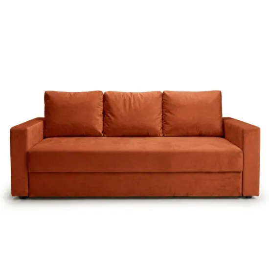 Canapea dreaptă ArtVent Model 2 2,28x0,63x1 m, Imperia Terracota