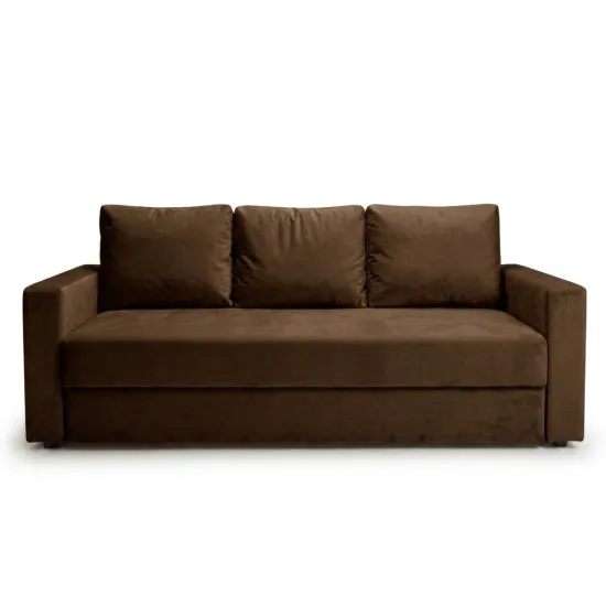 Canapea dreaptă ArtVent Model 2 2,28x0,63x1 m, Imperia Chocolate
