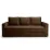 Canapea dreaptă ArtVent Model 2 2,28x0,63x1 m, Imperia Chocolate
