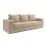 Canapea dreaptă ArtVent Model 2/2 2,53x0,63x1 m, Imperia Hummus