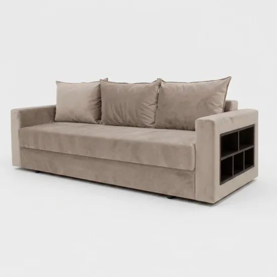 Диван прямой ArtVent Model 2/3, 2,3x0,64x1 m, Imperia Hummus