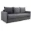 Canapea dreaptă ArtVent Ivanusca, 2,10x0,64x1 m, Imperia Silver