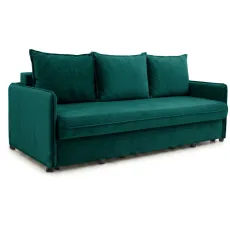 Диван прямой ArtVent Ivanusca, 2,10x0,64x1 m, Imperia Bottle Green