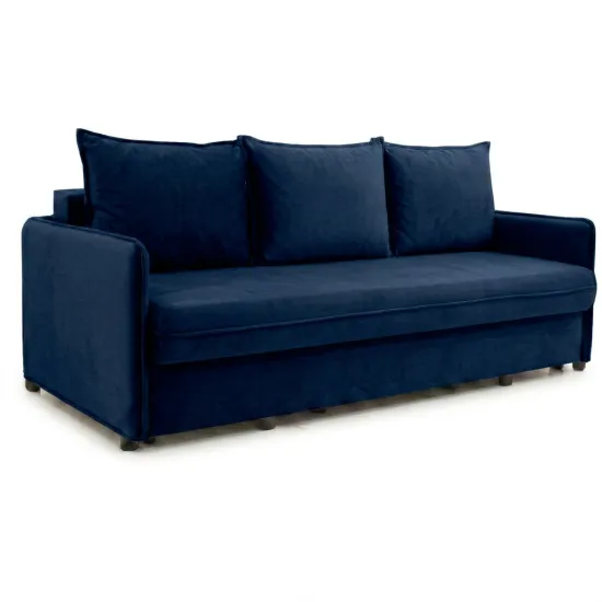 Диван прямой ArtVent Ivanusca, 2,10x0,64x1 m, Imperia Dark Blue