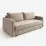 Canapea dreaptă ArtVent Tessa, 2,15x0,64x1 m, Imperia Hummus