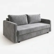 Диван прямой ArtVent Tessa, 2,15x0,64x1 m, Imperia Silver