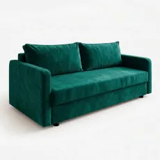 Диван прямой ArtVent Tessa, 2,15x0,64x1 m, Imperia Bottle Green