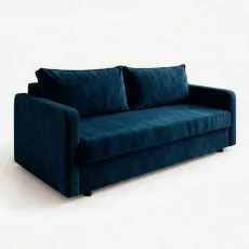Диван прямой ArtVent Tessa, 2,15x0,64x1 m, Imperia Dark Blue