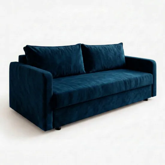 Canapea dreaptă ArtVent Tessa, 2,15x0,64x1 m, Imperia Dark Blue