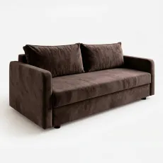 Диван прямой ArtVent Tessa, 2,15x0,64x1 m, Imperia Chocolate