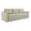 Canapea dreaptă ArtVent Valentino, 2,3x0,63x1 m, Imperia Hummus