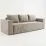 Canapea dreaptă ArtVent Alexander, 2,42x0,64x1 m, Imperia Hummus