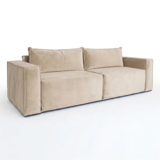 Canapea dreaptă ArtVent Alexander 2, 2,44x0,64x1 m, Imperia Hummus