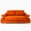 Диван прямой ArtVent Arion, 2,2x0,68x1,1 m, Imperia Hummus