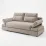 Диван прямой ArtVent Arion, 2,2x0,68x1,1 m, Imperia Hummus