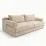 Диван прямой ArtVent Timi, 2,52x0,63x1,07 m, Imperia Hummus
