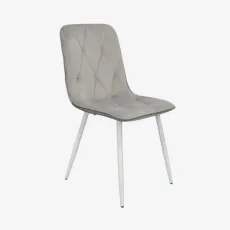 Scaun Evelin YTC-080 Wh, UF910-03 Grey