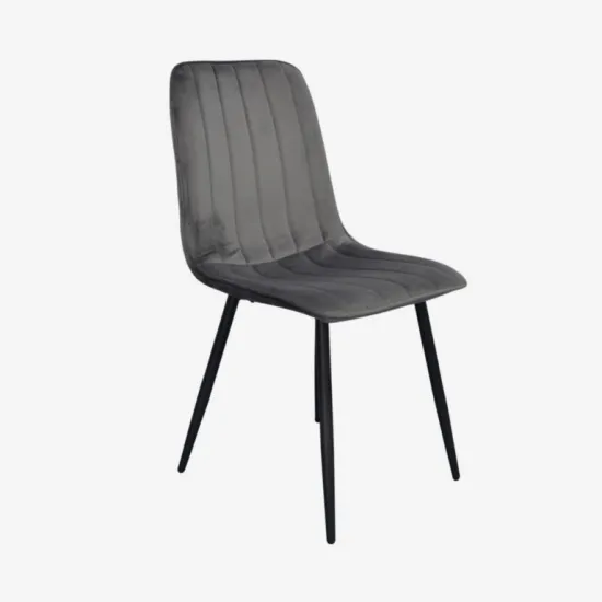Стул Eva YTC-078 B, BLUVEL-14 Dark Grey