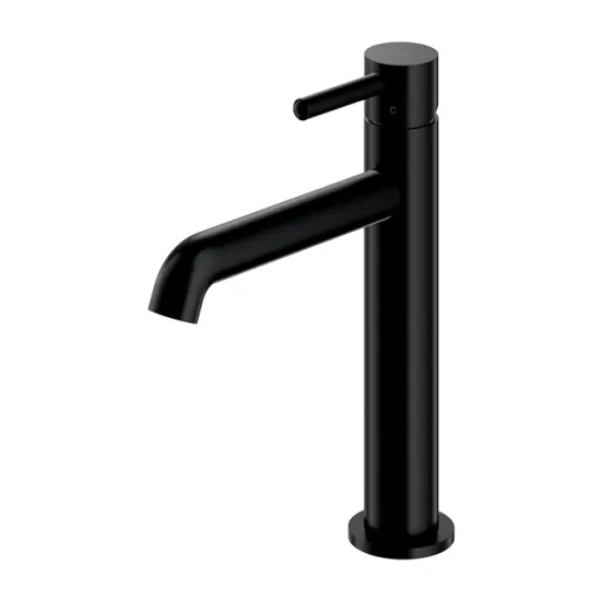 Baterie pentru lavoar Omnires Y, negru mat (Y1212CBL)