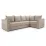 Диван угловой ArtVent Power 5 2,7x0,7x1,9 m, Imperia Hummus