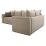 Диван угловой ArtVent Power 5 2,7x0,7x1,9 m, Imperia Hummus