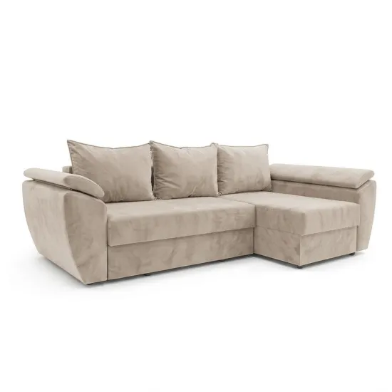 Canapea de colț ArtVent B3, 2,55x0,72x1,47 m, Imperia Hummus