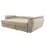 Canapea de colț ArtVent B3, 2,55x0,72x1,47 m, Imperia Hummus