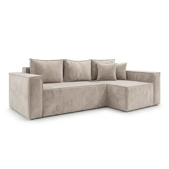 Диван угловой ArtVent Alexander 3, 2,4x0,63x1,47 m, Imperia Hummus