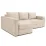 Диван угловой ArtVent Model 3/1, 2,4x0,64x1,47 m, Imperia Hummus