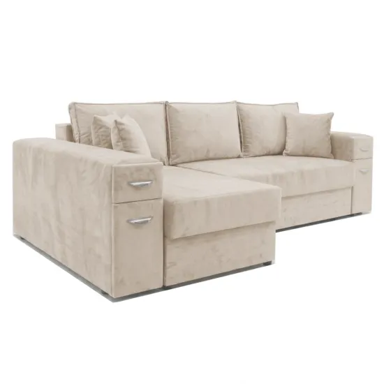 Диван угловой ArtVent Model 3/2, 2,5x0,64x1,47 m, Imperia Hummus