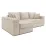 Диван угловой ArtVent Model 3/2, 2,5x0,64x1,47 m, Imperia Hummus