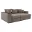 Canapea de colț ArtVent Model 3/2 cu Lada, 2,5x0,64x1,47 m, Imperia Hummus