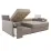 Canapea de colț ArtVent Model 3/2 cu Lada, 2,5x0,64x1,47 m, Imperia Hummus