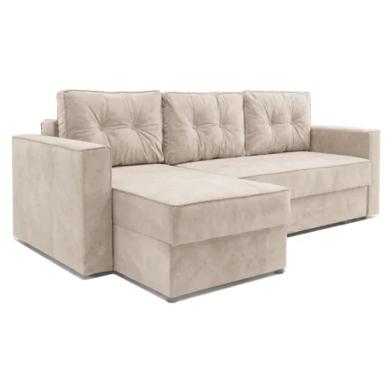 Диван угловой ArtVent Valentino 2, 2,3x0,63x1,47 m, Imperia Hummus