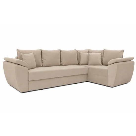 Canapea de colț ArtVent B5, 2,8x0,72x1,9 m, Imperia Hummus