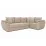 Canapea de colț ArtVent B5, 2,8x0,72x1,9 m, Imperia Hummus