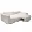 Диван прямой ArtVent Emma 2,4x0,65x1,1 m, Imperia Hummus