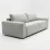 Canapea dreaptă ArtVent Boston Delux 2,45x0,65x1,1 m, Deluxe 13