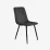 Комплект стола и стульев Eva DT 404-3B + 3 YTC-080B, BLUVEL-14 Dark Grey