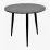Комплект стола и стульев Eva DT 404-6B + 3 YTC-080B, BLUVEL-14 Dark Grey