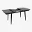 Комплект стола и стульев Eva DT 431-3R B + 4 YTC-078B, BLUVEL-14 Dark Grey