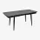 Комплект стола и стульев Eva DT 431-3R B + 4 YTC-080B, BLUVEL-14 Dark Grey