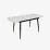 Комплект стола и стульев Eva DT 531R B + 6 YTC-080B, BLUVEL-14 Dark Grey