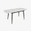 Комплект стола и стульев Eva DT 532R B + 4 YTC-080B, BLUVEL-14 Dark Grey