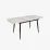 Комплект стола и стульев Eva DT 532R B + 6 YTC-080B, BLUVEL-14 Dark Grey
