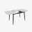 Комплект стола и стульев Eva DT 532R B + 6 YTC-080B, BLUVEL-14 Dark Grey