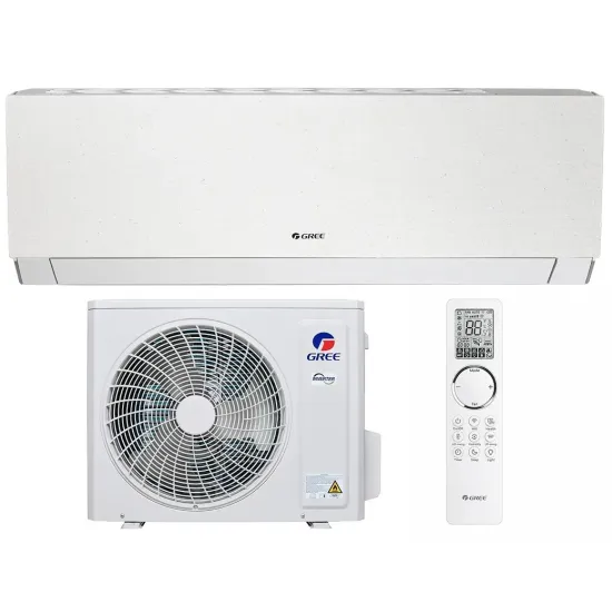 Aparat de aer condiționat Gree Clivia Inverter R32 Wi-Fi GWH24AUDX F-K6DNA1A/I, 24000 BTU, pana la 65 m², White