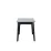 Masă de bucătărie Fabrik Home Carina, 90x70 cm extensibilă, Calacatta White Gold