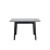 Masă de bucătărie Fabrik Home Carina, 90x70 cm extensibilă, Calacatta White Gold